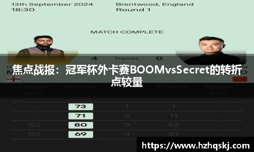 焦点战报：冠军杯外卡赛BOOMvsSecret的转折点较量